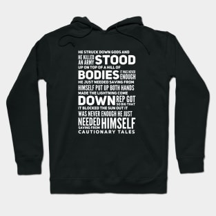 Cautionary Tales Paragraph Hoodie